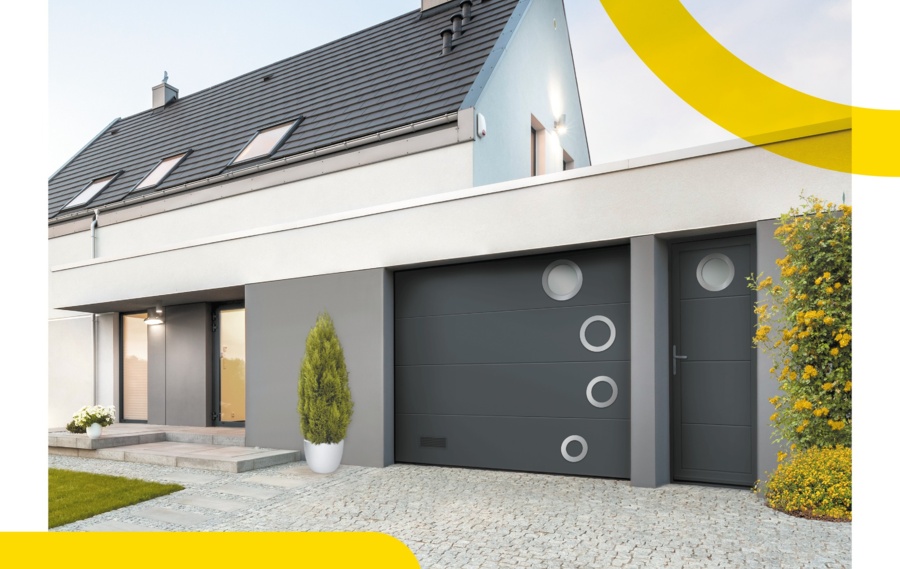 La porte de garage Fame : adapter à votre habitation